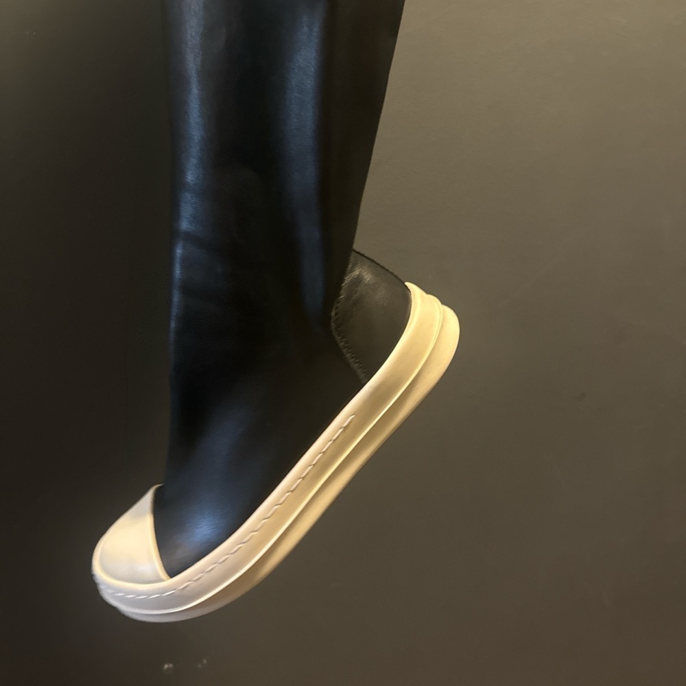 Rick Owen’s , leather boots
